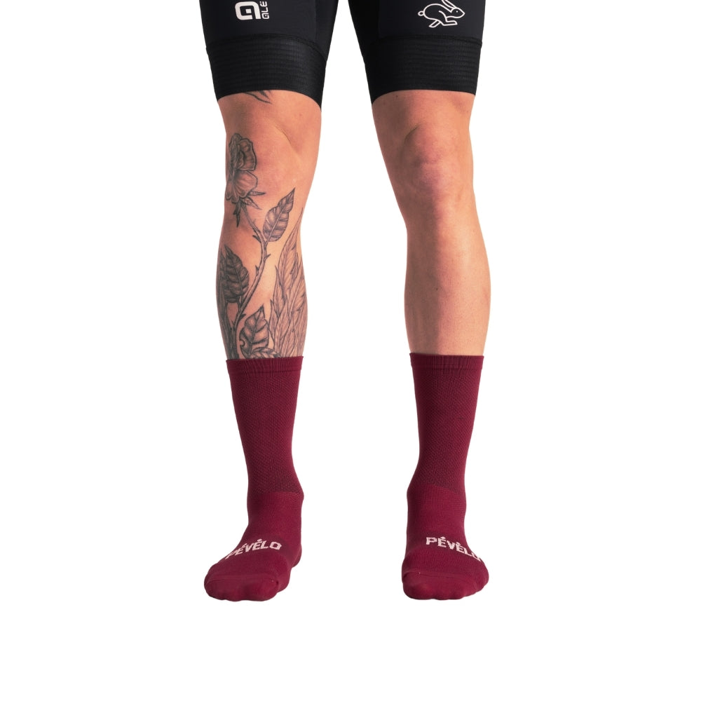 PÉVÈLO Summit Bordeaux Socks
