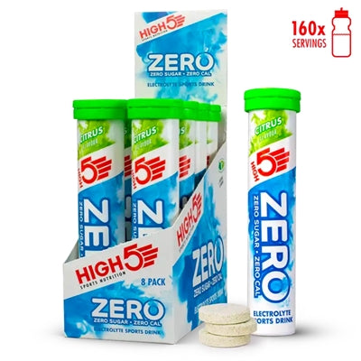High5 Zero tabletter - 8 x 20 stk - Citrus