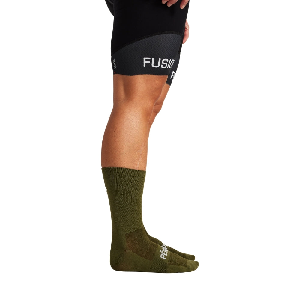 PÉVÈLO Summit Army Green Socks