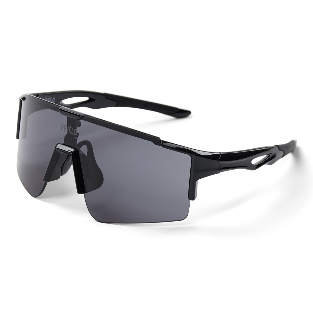 PÉVÈLO Relief Solbriller - All Black