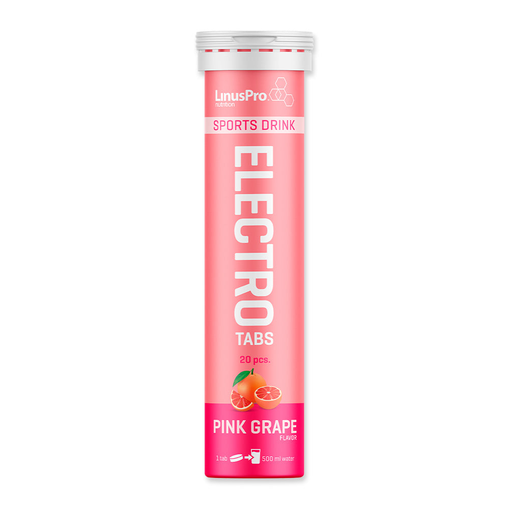 LinusPro Elektrolyt Tabs - Pink Grapefruit - 20 tabs