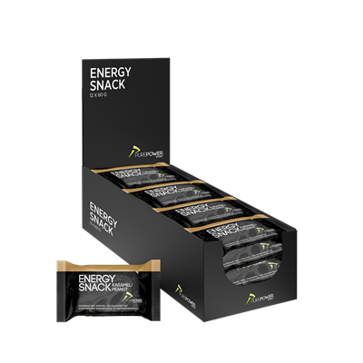 PurePower Energy Snack - 12 x 60g - Karamel Peanut