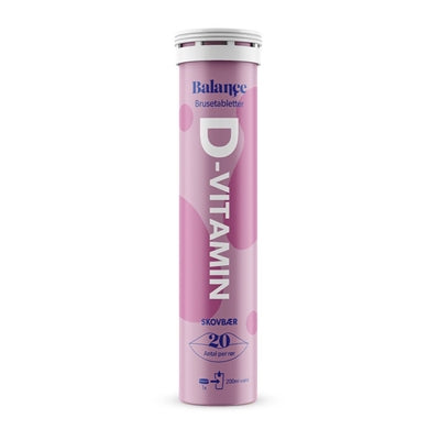 Balance Brusetabletter D-vitamin - 20 stk.