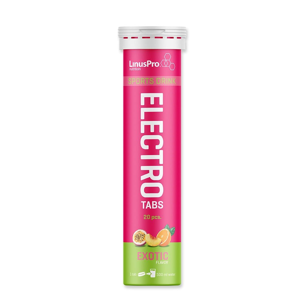 LinusPro Elektrolyt Tabs - Exotic - 12 x 20 tabs