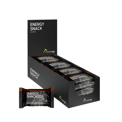 PurePower Energy Snack - 12 x 60g - Kakao
