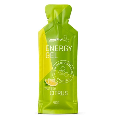 LinusPro Energy Gel Citrus 40g  x 30 stk
